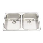 Kindred QD1831 Double Bowl 20 gauge