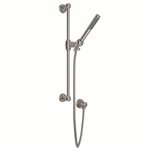 Perrin & Rowe San Giovanni Handshower Set With 21" Slide Bar and Single Function Handshower