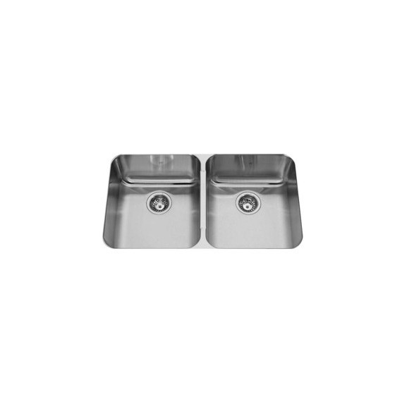 Kindred QDUA1933 Double bowl undermount 20 gauge