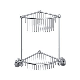 Perrin & Rowe Two Tier Corner Basket