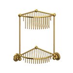 Perrin & Rowe Two Tier Corner Basket