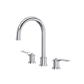 Perrin & Rowe Armstrong Widespread Lavatory Faucet With C-Spout
