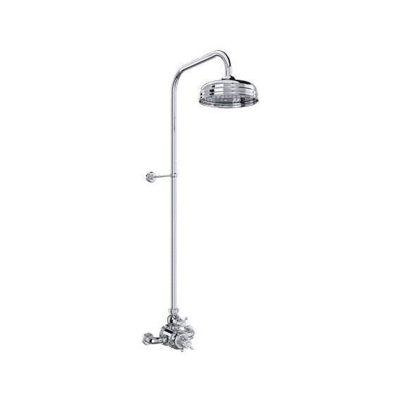 Perrin & Rowe Edwardian 3/4" Exposed Wall-Mount Thermostatic Shower System