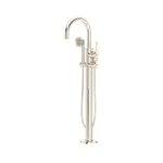 Perrin & Rowe Armstrong Single Hole Floor-mount Tub Filler Trim With C-Spout