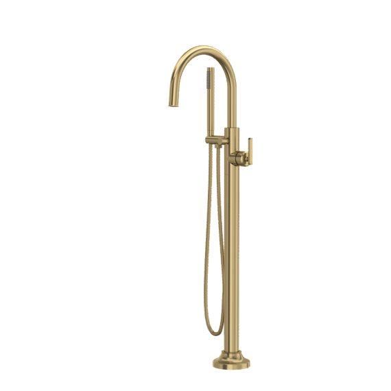 ROHL Apothecary Single Hole Floor-Mount Tub Filler Trim