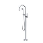 ROHL Traditional Single Hole Floor-mount Tub Filler Trim