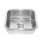 Kindred QSU1315 Single bowl undermount 20 gauge