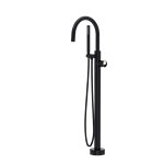 ROHL Eclissi Single Hole Floor-mount Tub Filler Trim With C-Spout