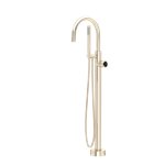 ROHL Eclissi Single Hole Floor-mount Tub Filler Trim With C-Spout