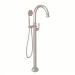 ROHL Palladian Single Hole Floor-mount Tub Filler Trim