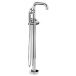 BRIZO LITZE T70135 SINGLE-HANDLE FREESTANDING TUB FILLER 