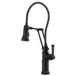 BRIZO ARTESSO 63225LF SINGLE HANDLE ARTICULATING ARM KITCHEN FAUCET 