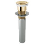 BRIZO RP81627 PUSH POP-UP DRAIN WITHOUT OVERFLOW 