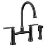 BRIZO TULHAM 62558LF BRIDGE FAUCET WITH SPRAY - 2L 