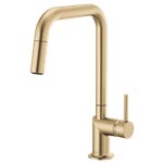 BRIZO ODIN 63065LF-LHP SQUARE PULL-DOWN KITCHEN FAUCET