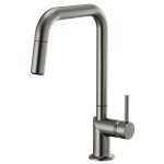 BRIZO ODIN 63065LF-LHP SQUARE PULL-DOWN KITCHEN FAUCET