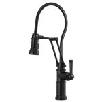 BRIZO ARTESSO 63125LF ARTICULATING FAUCET WITH FINISHED HOSE 