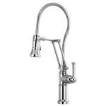 BRIZO ARTESSO 63125LF ARTICULATING FAUCET WITH FINISHED HOSE 