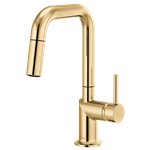 BRIZO ODIN 63965LF-LHP SQUARE PULL-DOWN PREP FAUCET