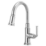 BRIZO ROOK 63974LF SINGLE HANDLE PULL-DOWN PREP KITCHEN FAUCET 