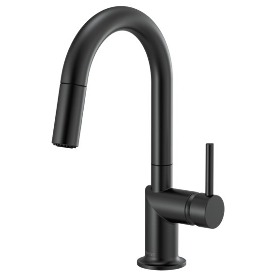 BRIZO ODIN 63975LF-LHP ARC PULL-DOWN PREP FAUCET