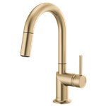 BRIZO ODIN 63975LF-LHP ARC PULL-DOWN PREP FAUCET