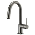 BRIZO ODIN 63975LF-LHP ARC PULL-DOWN PREP FAUCET