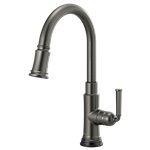 BRIZO ROOK 64074LF SINGLE HANDLE PULL-DOWN KITCHEN FAUCET WITH SMARTTOUCH 