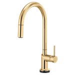 BRIZO ODIN 64075LF-LHP SMARTTOUCH ARC PULL-DOWN KITCHEN FAUCET