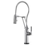 BRIZO LITZE 64143LF SMARTTOUCH ARTICULATING FAUCET WITH KNURLED HANDLE AND FINIS