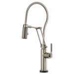 BRIZO LITZE 64143LF SMARTTOUCH ARTICULATING FAUCET WITH KNURLED HANDLE AND FINIS