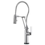 BRIZO LITZE 64144LF SMARTTOUCH ARTICULATING FAUCET WITH INDUSTIRAL HANDLE AND FI