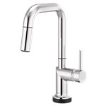 BRIZO ODIN 64965LF-LHP SMARTTOUCH SQUARE PULL-DOWN PREP FAUCET