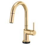 BRIZO ODIN 64975LF-LHP SMARTTOUCH ARC PULL-DOWN PREP FAUCET