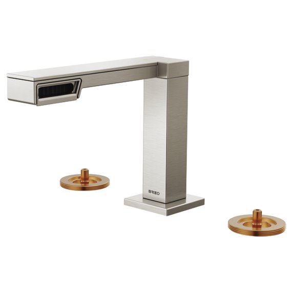 BRIZO FRANK LLOYD WRIGHT 65322LF-LHP WIDESPREAD LAVATORY FAUCET - 1.2 GPM 