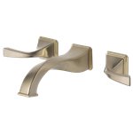 BRIZO 65830LF-ECO TWO HANDLE WALL-MOUNT LAVATORY FAUCET