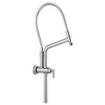 BRIZO 81376 HEIGHT ADJUSTABLE SHOWER ARM AND FLANGE