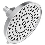 BRIZO INVARI 87476-2.5 H2O ROUND MULTIFUNCTION SHOWERHEAD - 2.5