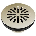 BRIZO BT051414 4" PREFAB ROUND SHOWER DRAIN 