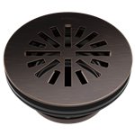 BRIZO BT051414 4" PREFAB ROUND SHOWER DRAIN 