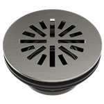 BRIZO BT051414 4" PREFAB ROUND SHOWER DRAIN 