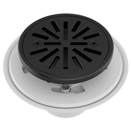 BRIZO BT061414 4" TILE-IN ROUND SHOWER DRAIN 