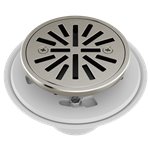 BRIZO BT061414 4" TILE-IN ROUND SHOWER DRAIN 