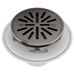 BRIZO BT061414 4" TILE-IN ROUND SHOWER DRAIN 