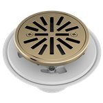 BRIZO BT061414 4" TILE-IN ROUND SHOWER DRAIN 