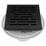 BRIZO BT062415 4" TILE-IN SQUARE SHOWER DRAIN 