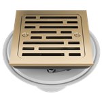 BRIZO BT062415 4" TILE-IN SQUARE SHOWER DRAIN 