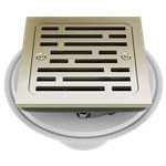 BRIZO BT062415 4" TILE-IN SQUARE SHOWER DRAIN 