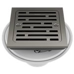 BRIZO BT062415 4" TILE-IN SQUARE SHOWER DRAIN 