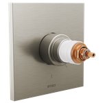 BRIZO FRANK LLOYD WRIGHT T60022-LHP THERMOSTATIC VALVE TRIM - LESS HANDLES 